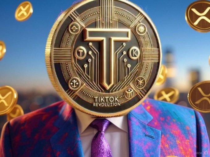 $TKR 34,500,000 Giveaway.  - Rt, like and follow
- drop your solana addy.
Join our Telegram group.
t.me/TikTok_Revolut…
After the 48-hour event ends, we will distribute 34,500,000 TKR tokens to 345 lucky winners