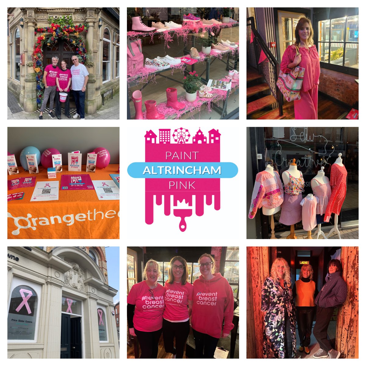Altrincham is set to turn pink once again for Paint Altrincham Pink 2025.  This inspiring initiative dedicated to raising awareness and funds for Prevent Breast Cancer and is supported each year by Altrincham’s businesses and the community.

visitaltrincham.com/news/paint-alt…

#Altrincham