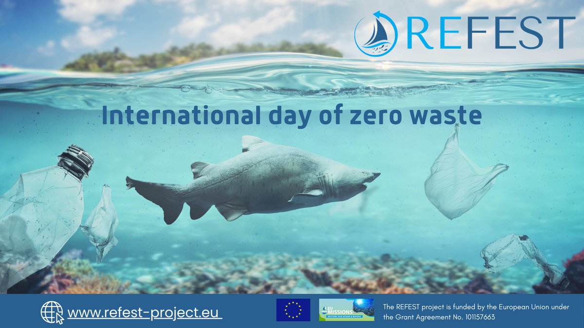 RefestEUProject's tweet image. 🌍♻️#InternationalDayofZeroWaste♻️🌍

Today we raise awareness about minimizing waste. 

At #REFESTProject, we&apos;re reducing waste in the #fishingindustry with retrofit tech that boosts fuel efficiency, cuts emissions &amp;amp; promotes circular practices.

👉refest-project.eu