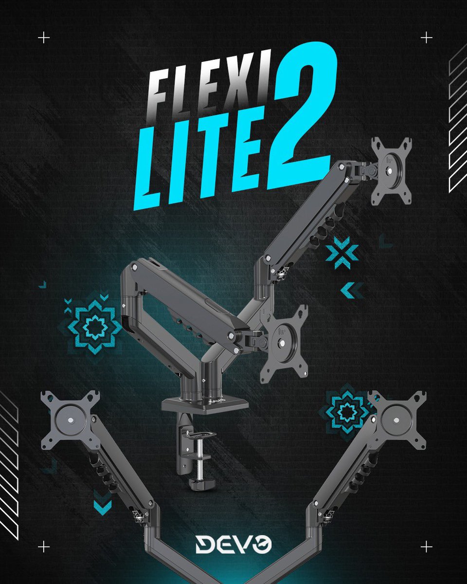 Devo_ME's tweet image. حافظ على ترتيب مكتبك أثناء اللعب مع حامل شاشة Devo الجديد، المتاح لإعداد شاشة واحدة أو شاشتين. الجمال في التنظيم 📦🖥️

#devogaming #devo_me #monitor