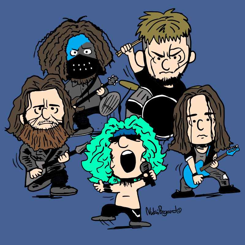 nukuibogard's tweet photo. VENDED

#fanart
#Vended 
#griffintaylor #knotfest #slipknot  #numetal https://t.co/yC3lCi9jsR