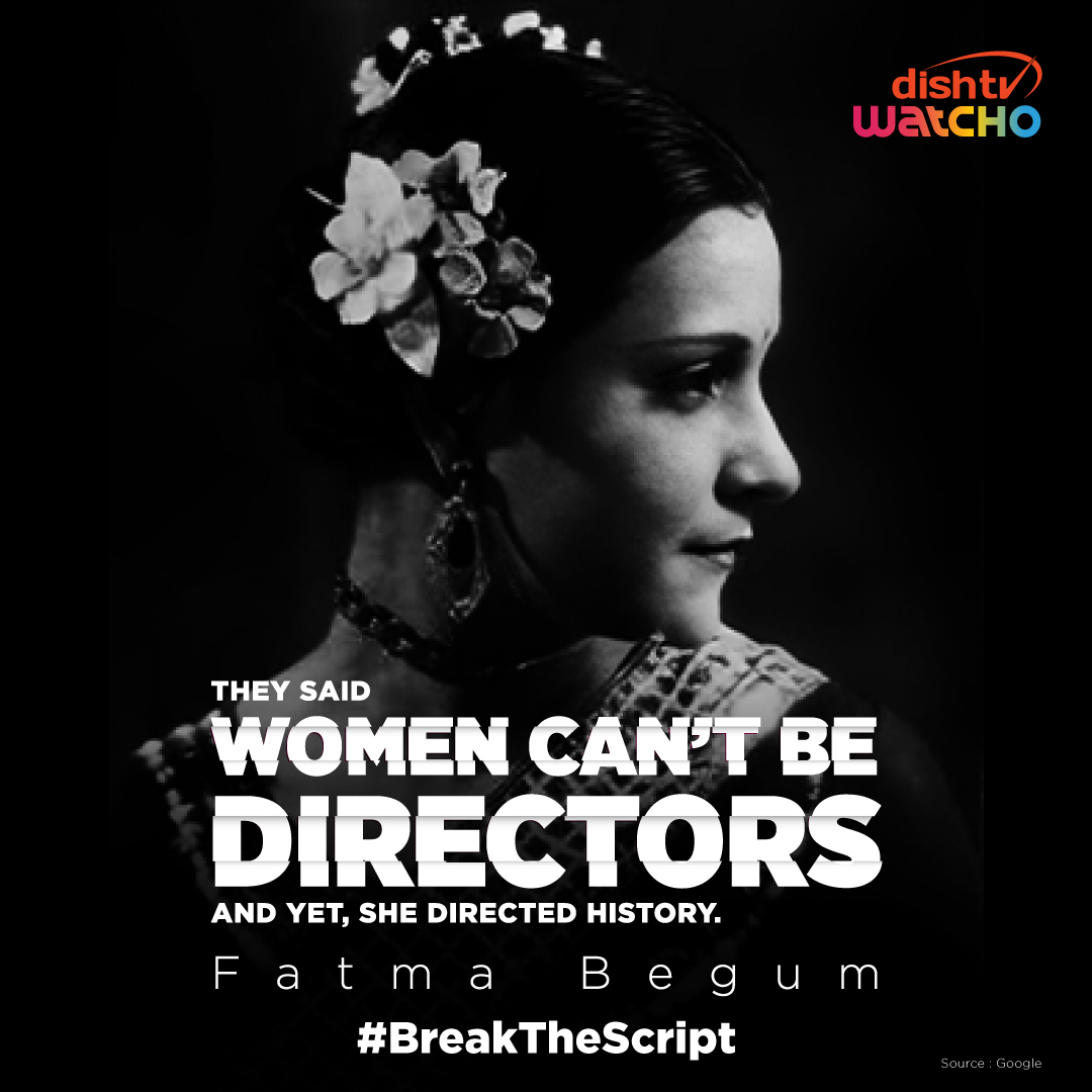watchoapp's tweet image. Female roles were played by men, but Fatma Begum took charge behind the camera. As India’s first female director, she paved the way for countless women in cinema today.  

Her story is a reminder that change begins when we dare to challenge the norm and #BreakTheScript…