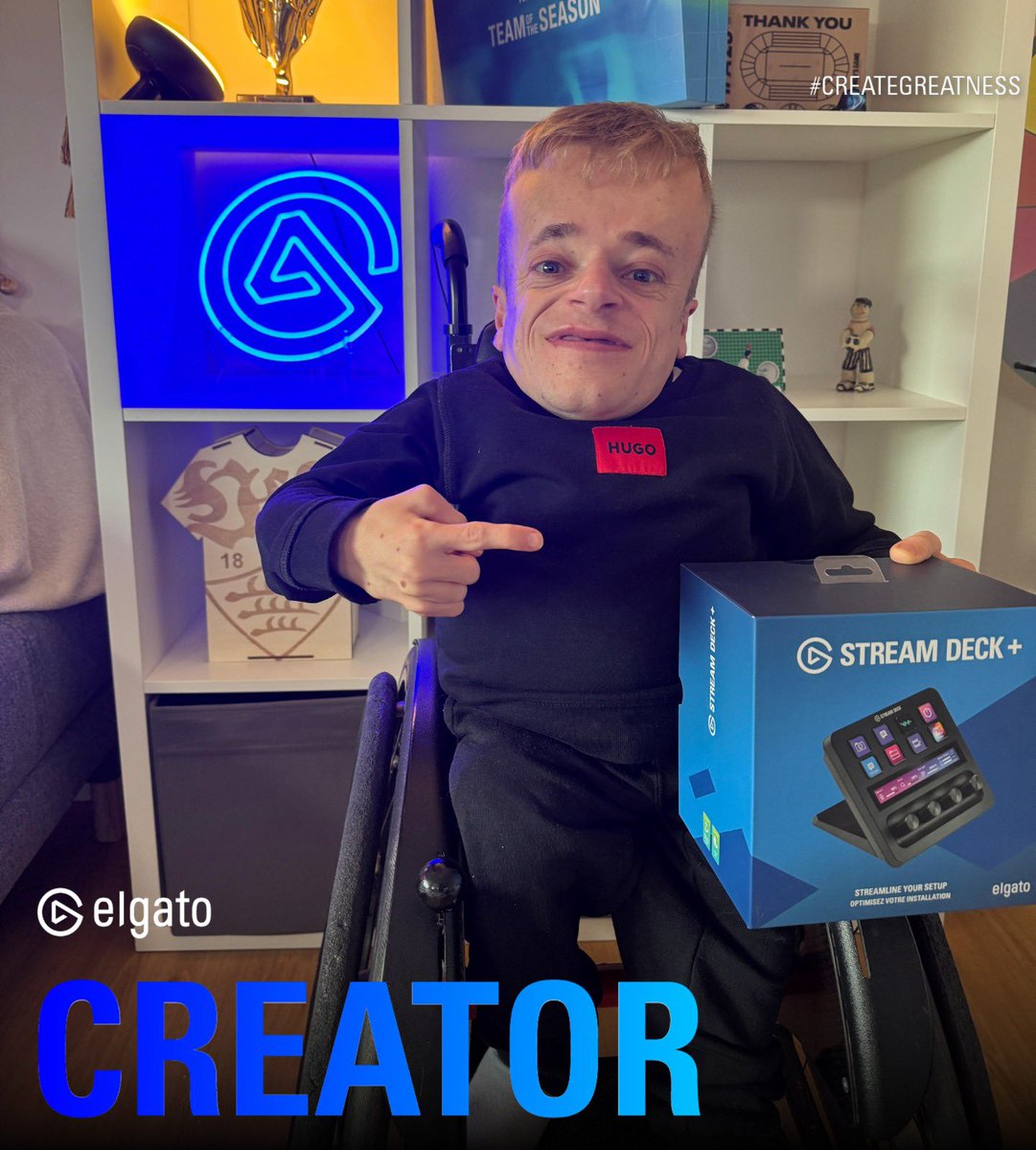 Vamos ich bin weiterhin <a href="/elgatoDE/">Elgato DE</a> Partner😍! Und passend dazu mit neuer Schaltzentrale dem Stream Deck+ ausgestattet 😉🕹️!