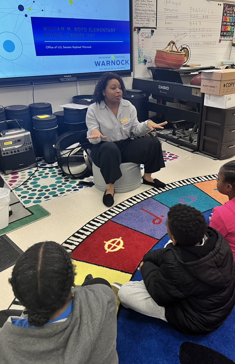 CounselorLady (@counselorlady08) on Twitter photo Thank you Andrea Wiggins from the Office of Senator Warnock for speaking life and inspiration to our scholars on Career Day. Excited about the community partnership 💚🙌🏽 <a href="/ReverendWarnock/">Reverend Raphael Warnock</a> <a href="/TeamWarnock/">Team Warnock 🇼</a> <a href="/APS_WMBoyd/">William M. Boyd Elementary</a> <a href="/MsBlairAPS/">Ms. Blair</a> <a href="/AP_Fagan/">Jahmal Fagan M.Ed</a> <a href="/Counselor_View/">Jennifer Wilson</a> <a href="/apsupdate/">ATL Public Schools</a> Thank you Andrea Wiggins from the Office of Senator Warnock for speaking life and inspiration to our scholars on Career Day. Excited about the community partnership 💚🙌🏽 <a href="/ReverendWarnock/">Reverend Raphael Warnock</a> <a href="/TeamWarnock/">Team Warnock 🇼</a> <a href="/APS_WMBoyd/">William M. Boyd Elementary</a> <a href="/MsBlairAPS/">Ms. Blair</a> <a href="/AP_Fagan/">Jahmal Fagan M.Ed</a> <a href="/Counselor_View/">Jennifer Wilson</a> <a href="/apsupdate/">ATL Public Schools</a>