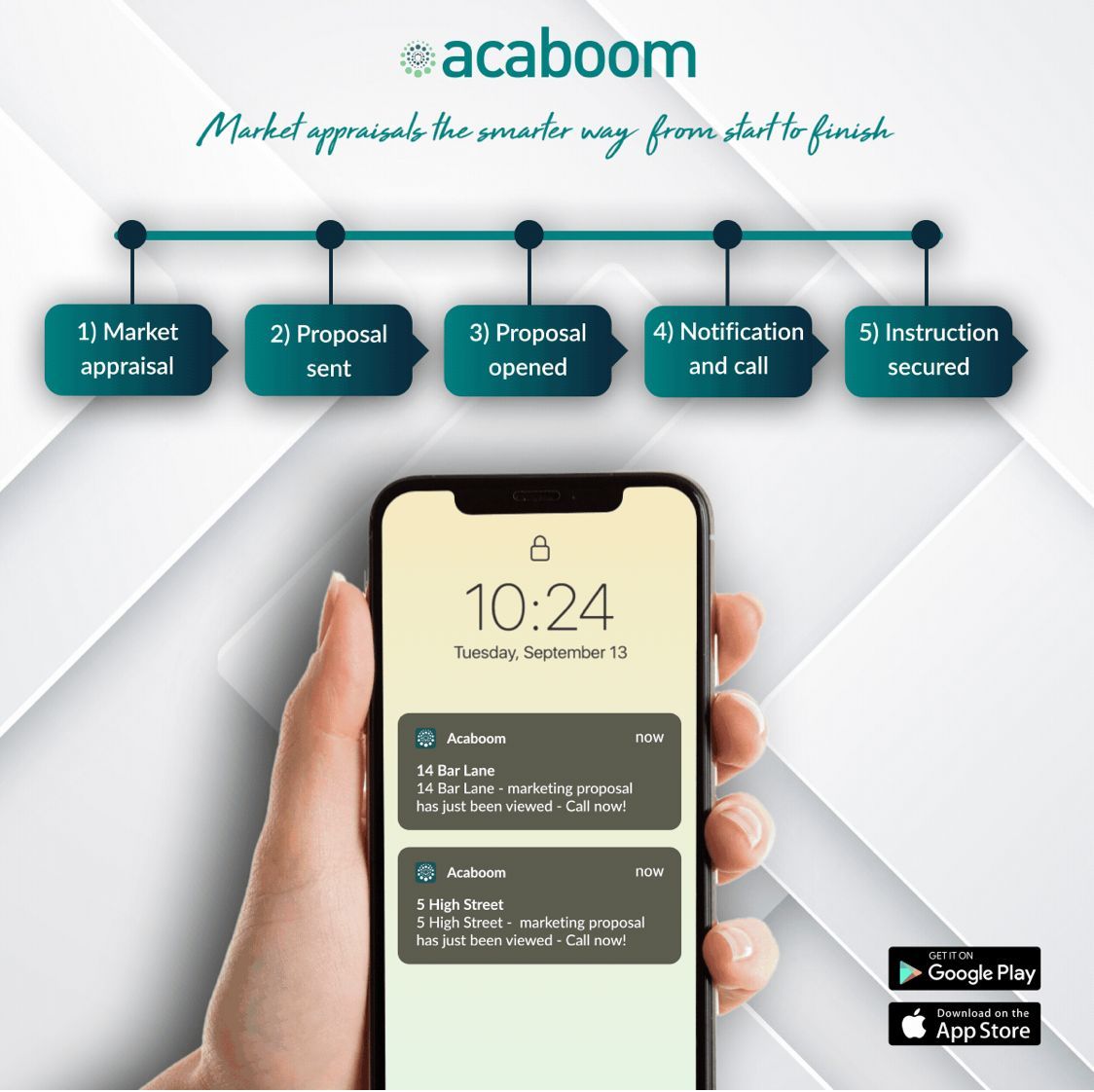 Do you track what matters after the market appraisal?

32% of instructions take longer than a month to convert. Track engagement, call at the right time, and you can increase conversions. 

Learn more: buff.ly/jj23bWn