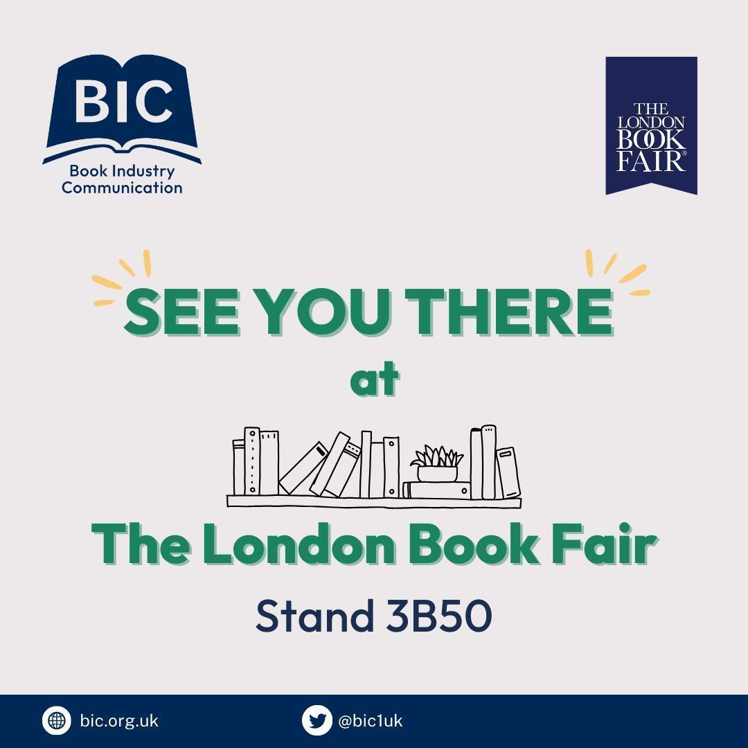 We are exhibiting at the London Book Fair and we’d be delighted to meet with you at our stand: 3B50.

Contact us to arrange a meeting via lbf@bic.org.uk. We’d love to see you!

Find out more: buff.ly/n2rdjQG

#LBF25