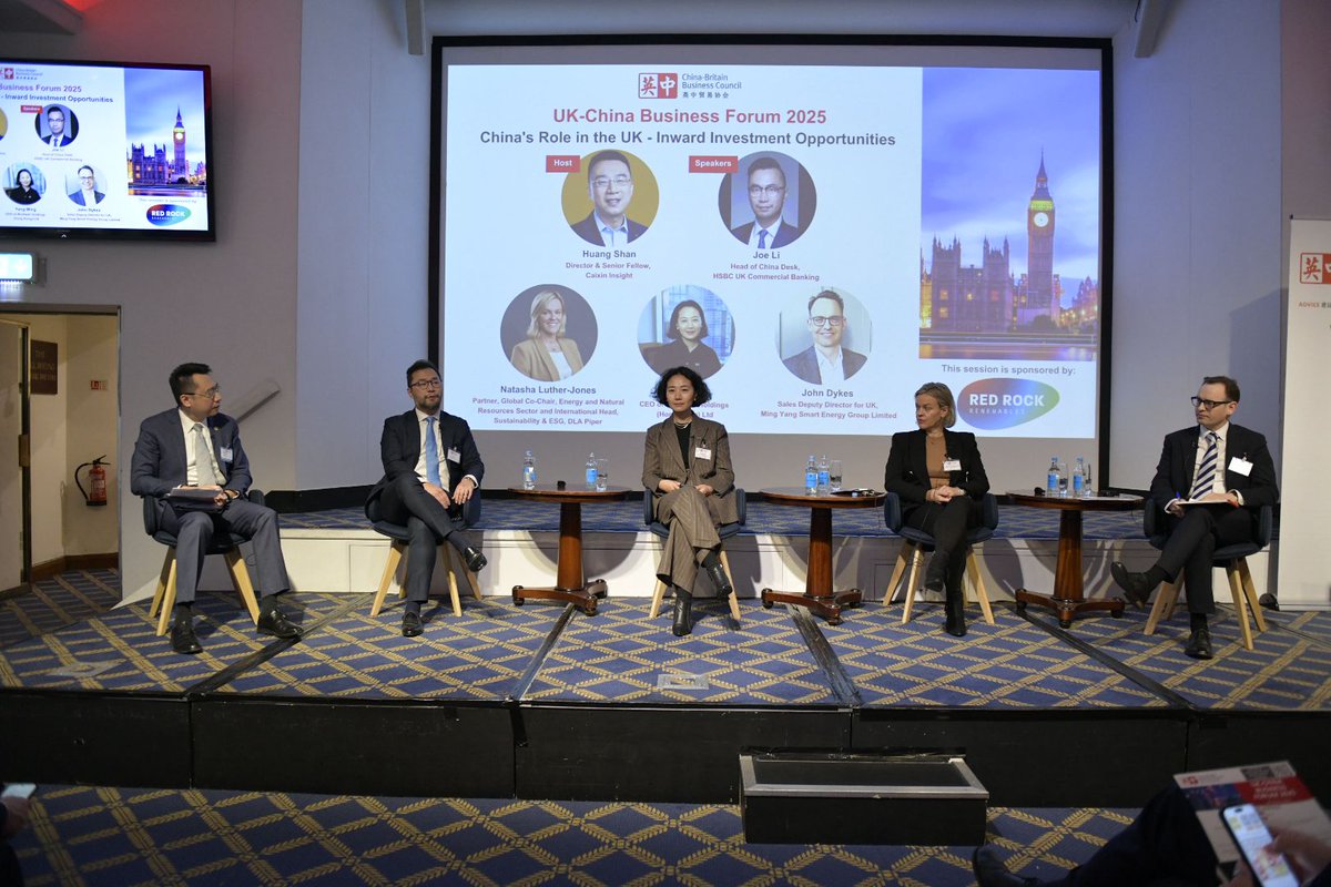 What are the opportunities for Chinese #businesses to #invest in the UK? 💹

Our 2nd panel takes a deep-dive with Caixin Insight​'s Huang Shan; <a href="/HSBC_UK/">HSBC UK</a>'s Joe Li; <a href="/DLA_Piper/">DLA Piper</a>'s Natasha Luther-Jones; Westwell Holdings' Yang Ming &amp; Ming Yang Smart Energy Group Limited's John Dykes.