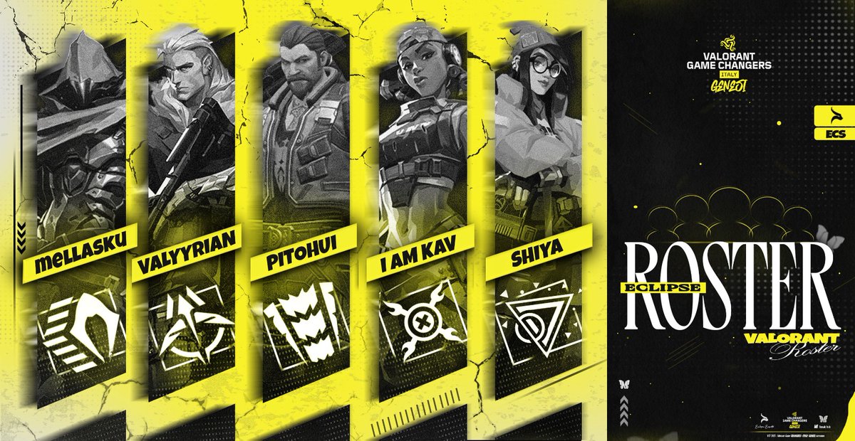 We are ready and steady for the Split 1 of Game Changers ITALY - GENESI!

At 19:00 CET on the 5th and 6th of March we’re gonna compete for the open qualifiers trying to secure a spot for the regular season, and we’re gonna fight for it!

So in sight of that event we’re looking