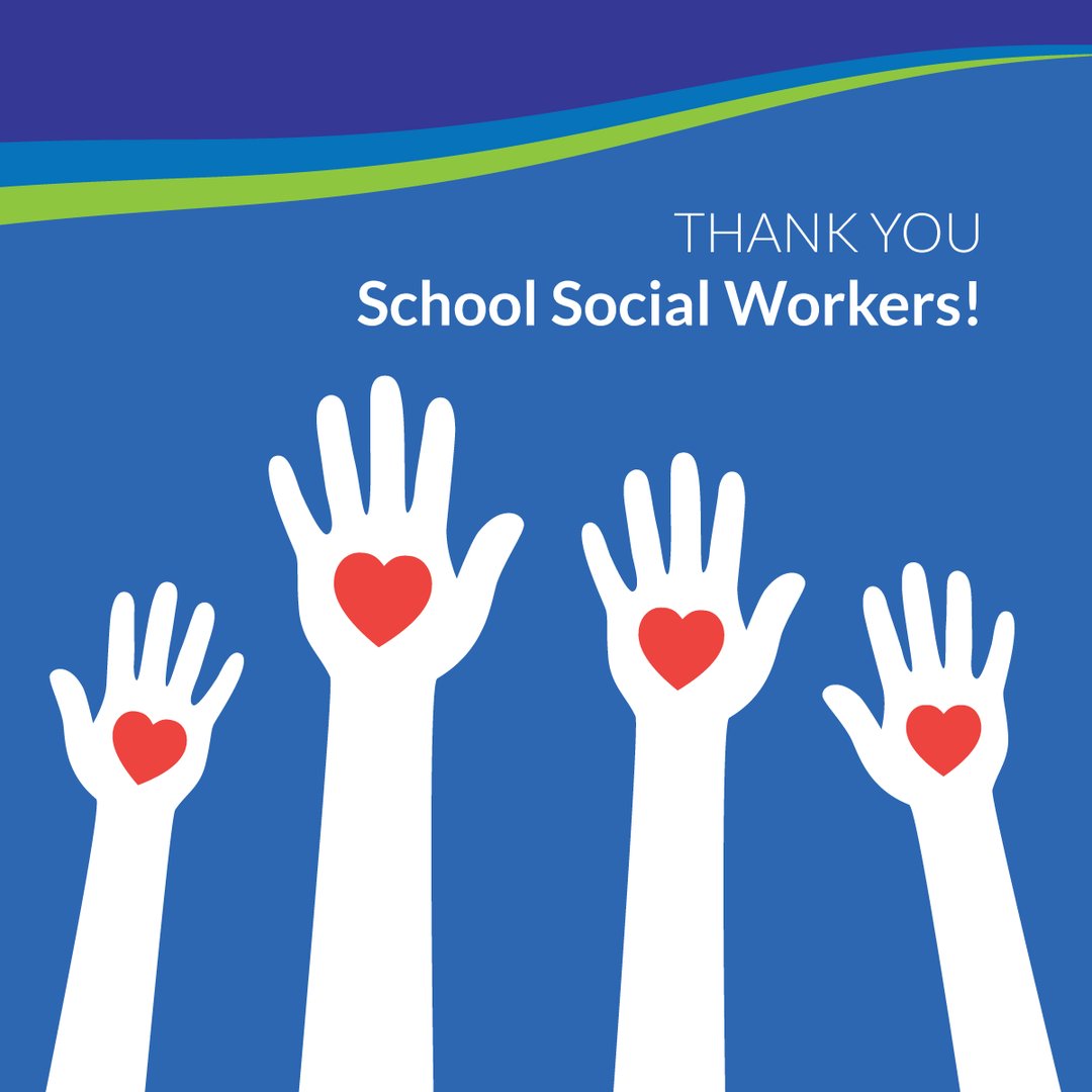 This week, we’re sending a huge THANK YOU to our amazing school social workers! Your dedication, support, and care make a world of difference in the lives of our students. #schoolsocialworkerweek
