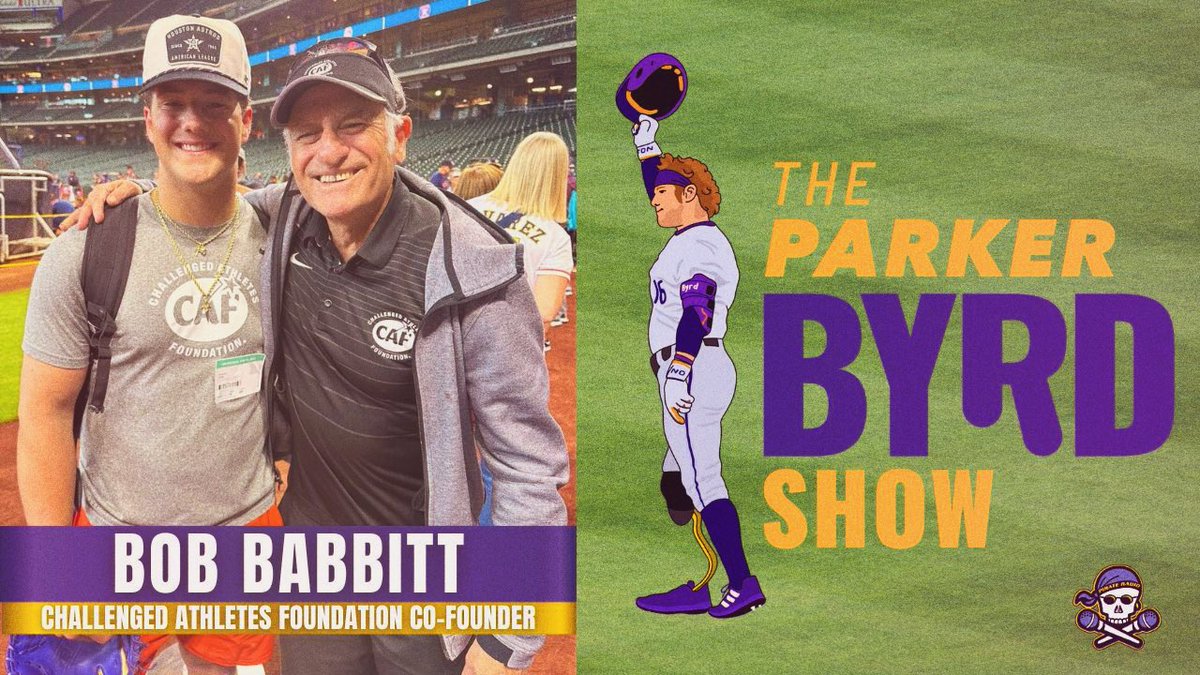 🏴‍☠️ NOW ON YOUTUBE - A new episode of The Parker Byrd Show via Pirate Radio TV with Challenged Athletes Foundation <a href="/CAFoundation/">Challenged Athletes Foundation</a> co-founder Bob Babbitt - youtu.be/e5PAUwOBn3M