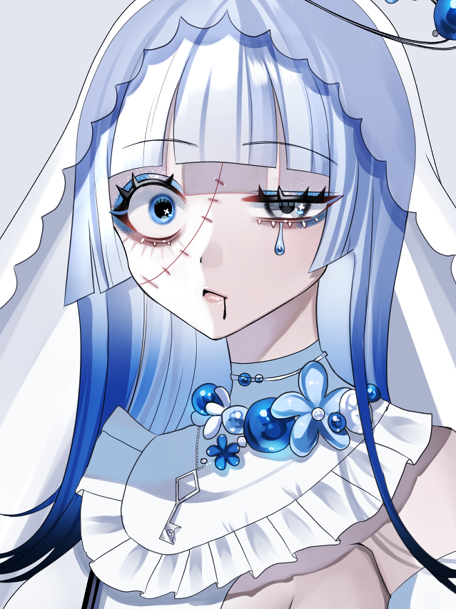「#OC花嫁ゾンビちゃん 」|さきどろのイラスト
