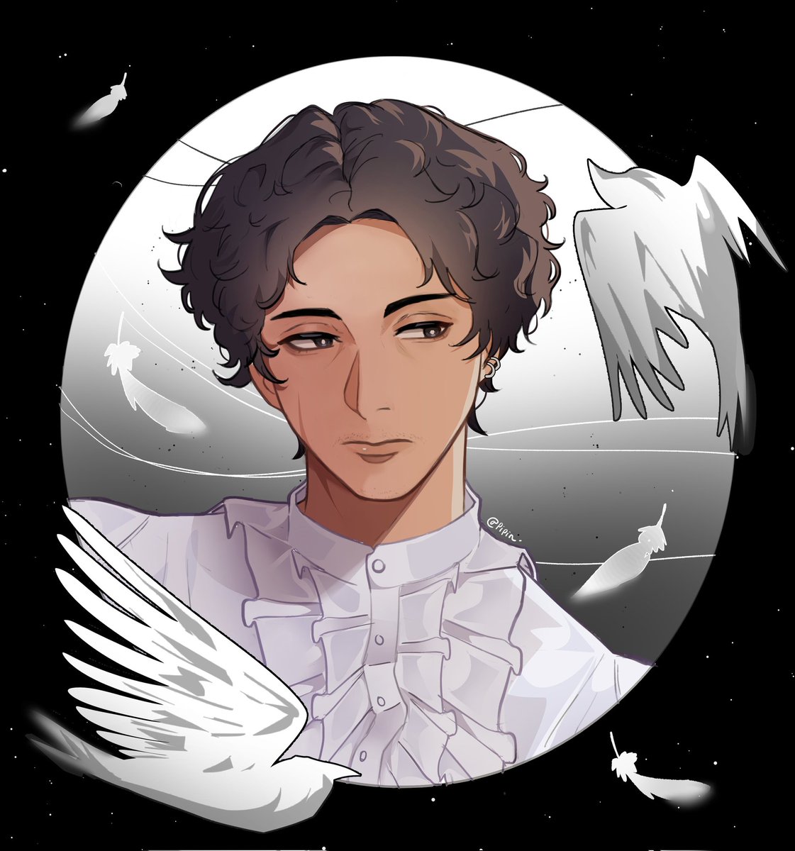 Doves, ‘25 on Blank Canvas - Hindia

#artidn