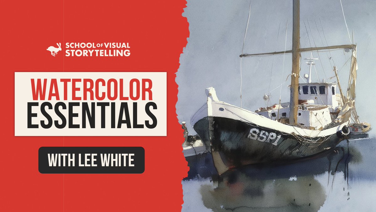 Struggling with watercolor? Watercolor Essentials makes painting easy! 🤩

Taught by watercolor pro <a href="/Art_Lee_White/">Lee White</a>, this course covers materials, techniques &amp; planning. Perfect for beginners &amp; beyond! 🎨

📅Starts April 4th 
📍Info &amp; how to enroll here⤵️
svslearn.com/?utm_source=br…