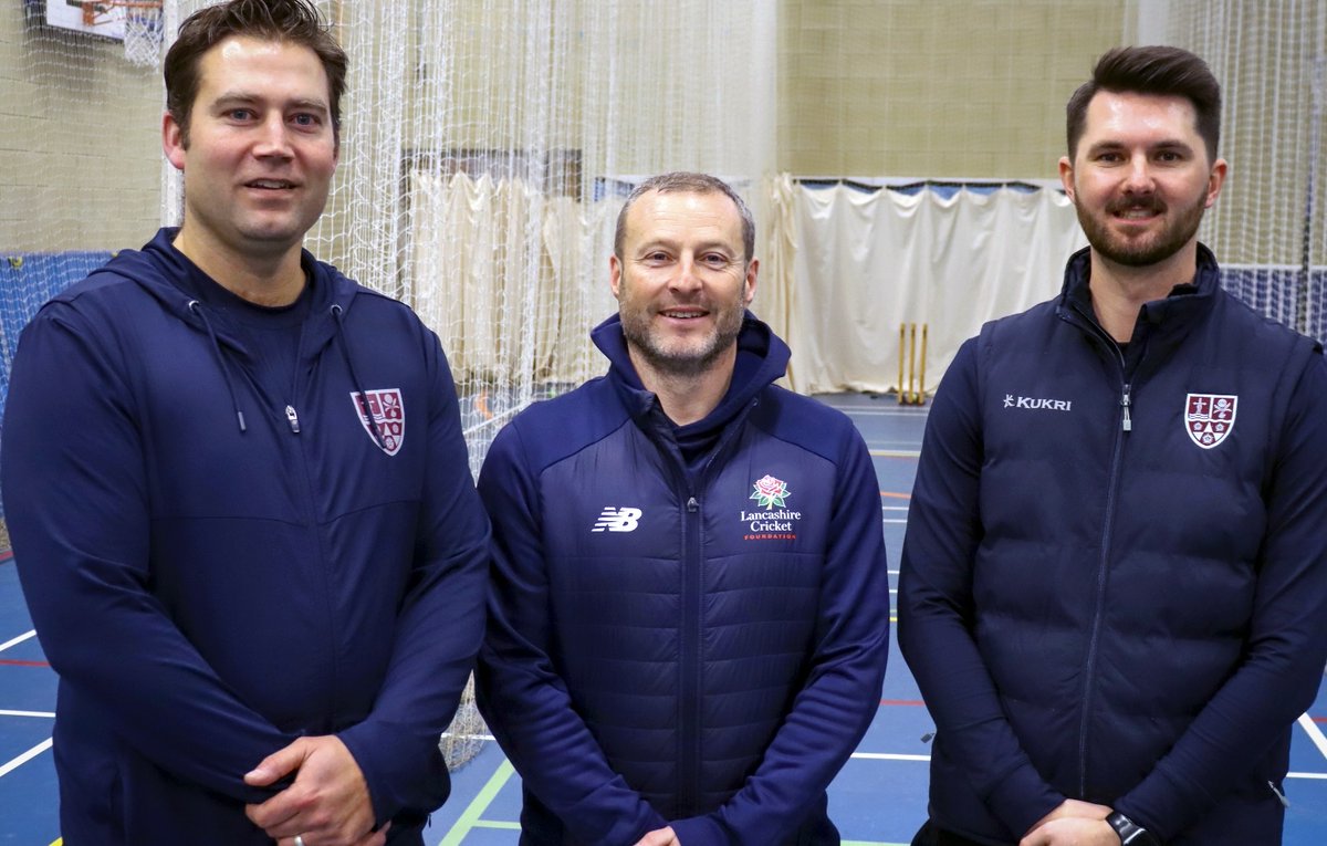 Last week Wyre &amp; Fylde coaches joined our @lancashirecricket dev course at AKS! Mr. Castellas &amp; Wilson led sessions in our award-winning program. 

#WeAreAks #AKSSport #PursueYourPassion #AchieveYourAmbition