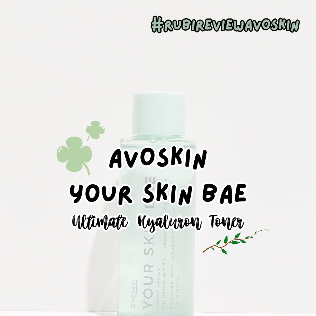 naneundallaaa's tweet image. Udah lama banget ga bahas produknya @avoskinbeauty. Kali ini aku lagi rutin pakai tonernya mereka, Your Skin Bae Ultimate Hyaluron Toner. 

#racuninskincare #RUBIReviewAvoskin #reviewnyaarma