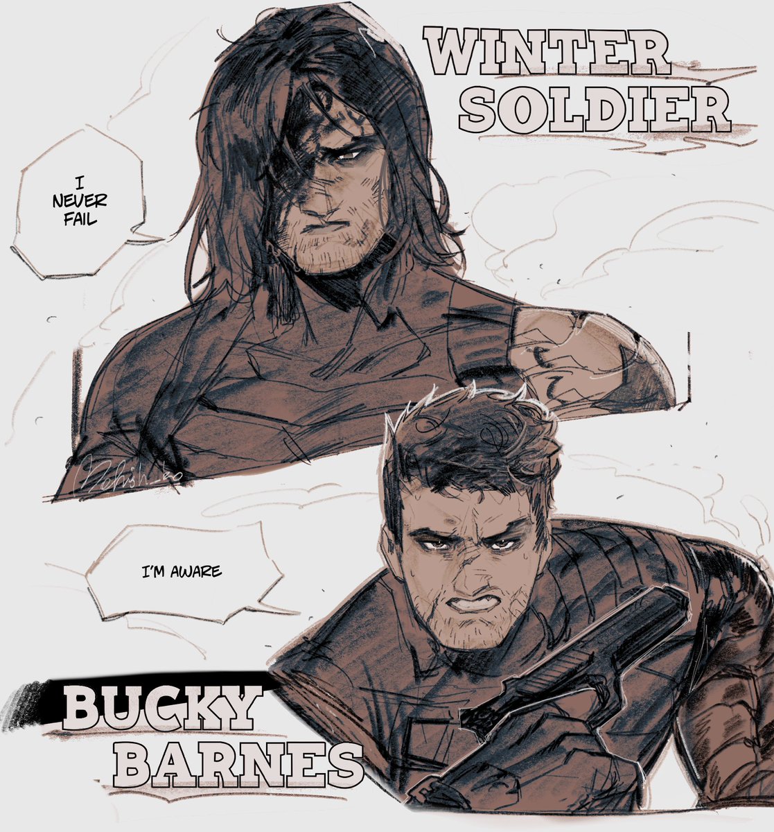 #WinterSoldier #BuckyBarnes #au #WinterBucky 

★ This time, we’ll fail it.