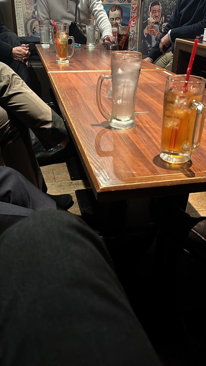 小原くんの送別会　二次会　
男ばっかりの11人〜