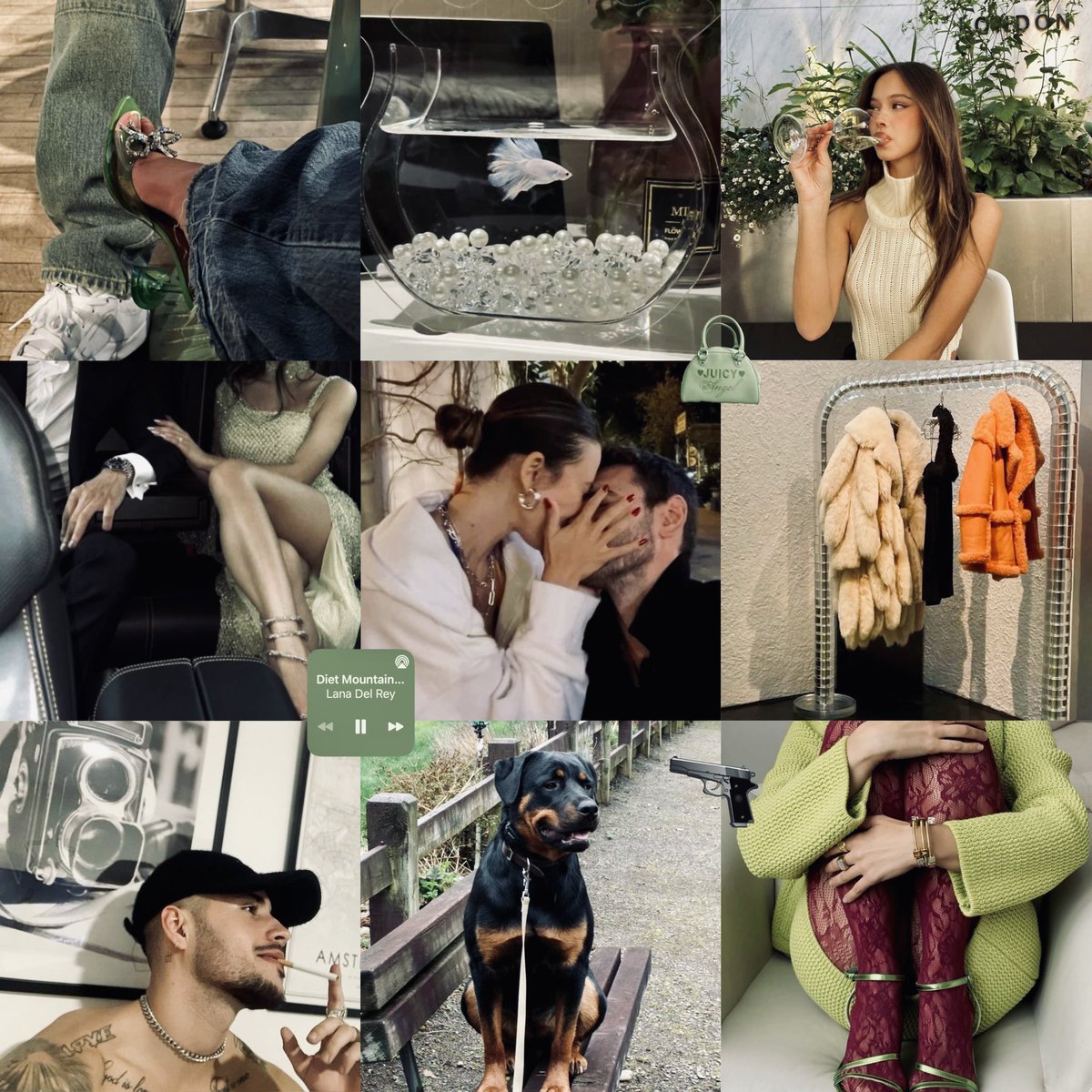 “i think i’ve made my point.” drago lowers my hand and ushers me closer to the fence, beyond which the dogs are still sitting at attention.
“what point?” i ask and look up to find him watching me.
“that you’re mine.”

— sienna deville and drago popov.