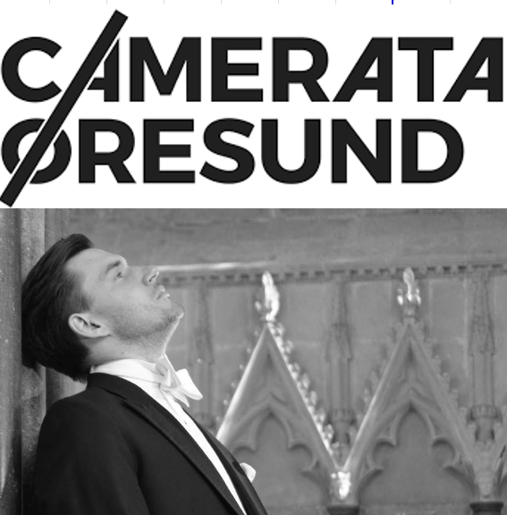 RG&amp;C artist Kieran White makes his debut tonight with Camerata Øresund, in Arhus with a second performance next week in Aalborg.