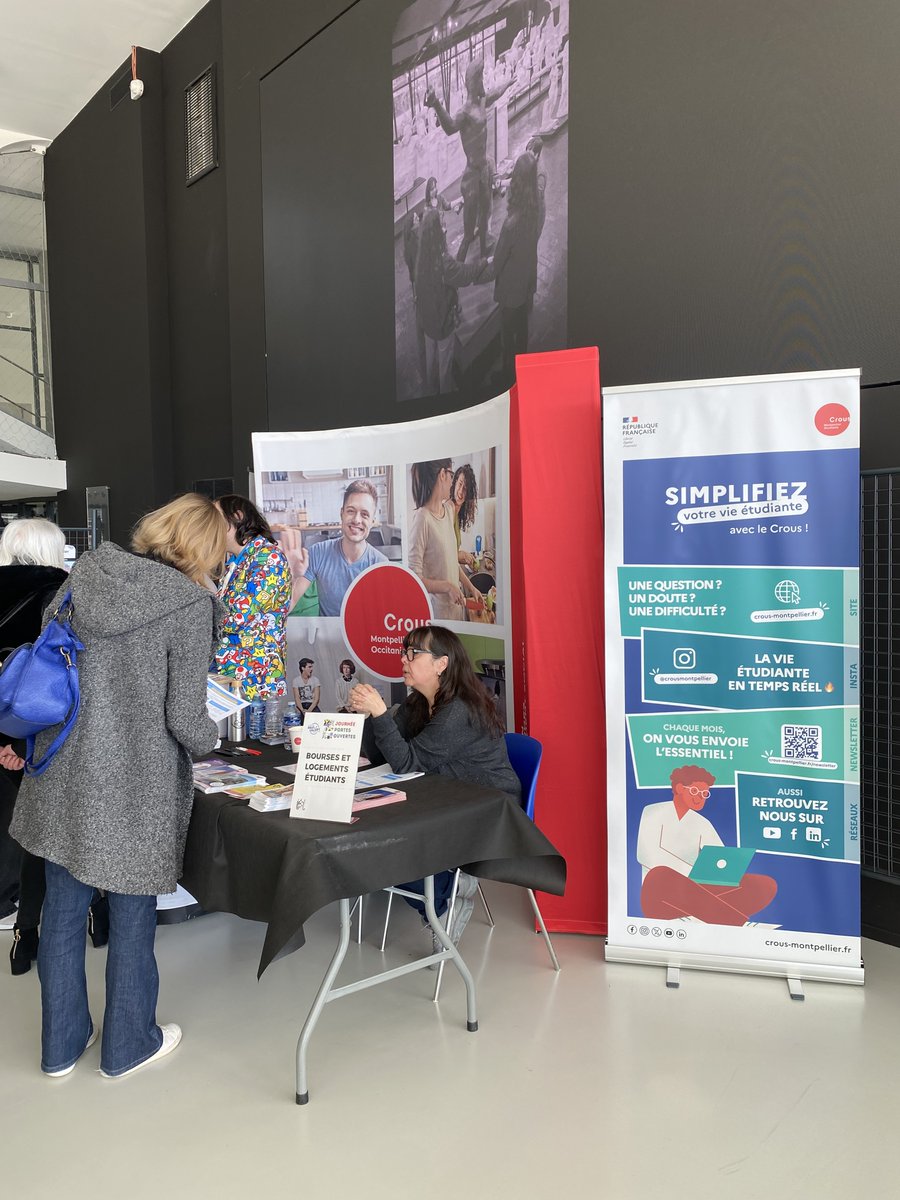 Crous de Montpellier-Occitanie (@crousmontpel) on Twitter photo Nous sommes présents à la JPO de <a href="/univpaulvalery/">Université de Montpellier Paul-Valéry</a> ! Une question ? Besoin d'infos ? Venez discuter avec nous ! 🎓 #JPO #Orientation #UniversitéPaulValéry Nous sommes présents à la JPO de <a href="/univpaulvalery/">Université de Montpellier Paul-Valéry</a> ! Une question ? Besoin d'infos ? Venez discuter avec nous ! 🎓 #JPO #Orientation #UniversitéPaulValéry
