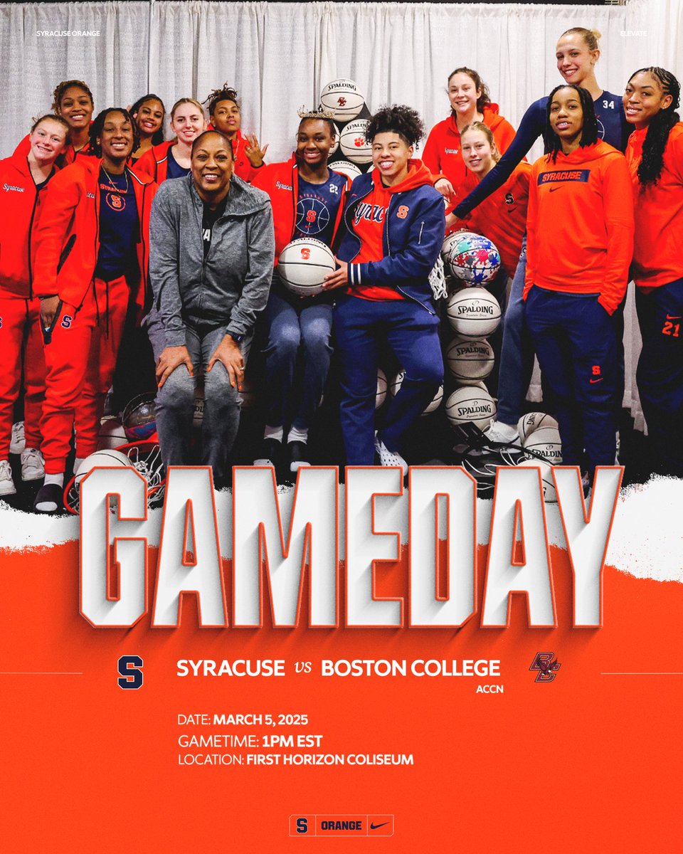 Gameday in Greensboro ❗️

ACC Tournament First Round vs. Boston College is set for 1PM on ACC Network 📺