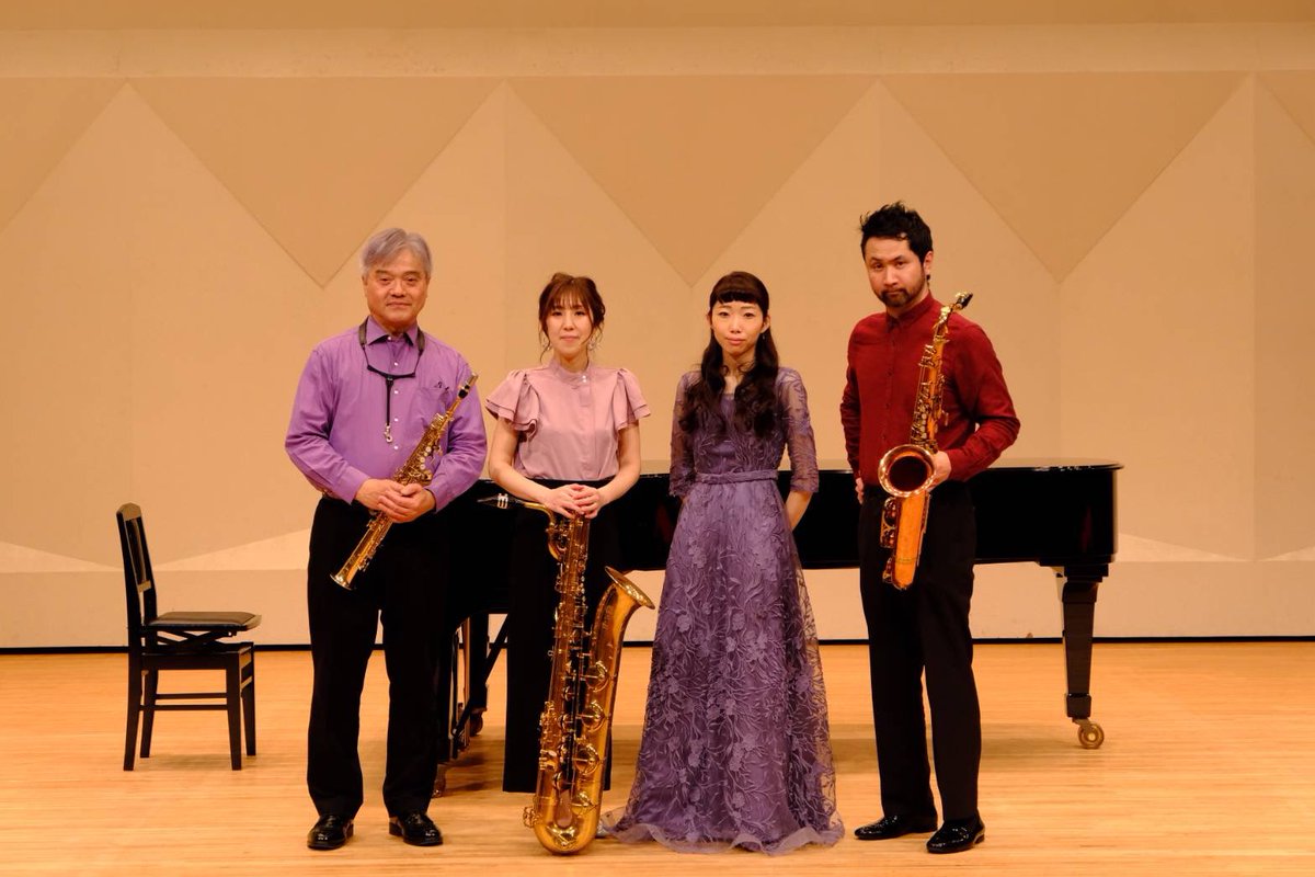 MatsuSaxLabo's tweet photo. #MatsusakaSaxophoneLabo. による
#SaxophoneClassicPopularConcert 〜Vol.5〜
無事終演いたしました

ご来場いただきました皆様、そしてお手伝いいただきましたスタッフの皆様、演奏会開催にご協力いただきました全ての方々にメンバー一同深く感謝申し上げます。

また松阪市でお会いしましょう🎷 https://t.co/o4gexsIZe9