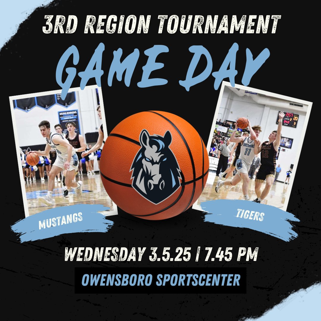 🏀3RD REGION TOURNAMENT 
🆚Breckinridge County Tigers
📍Owensboro Sportscenter 
⌚️7:45
📻STAR 107.3