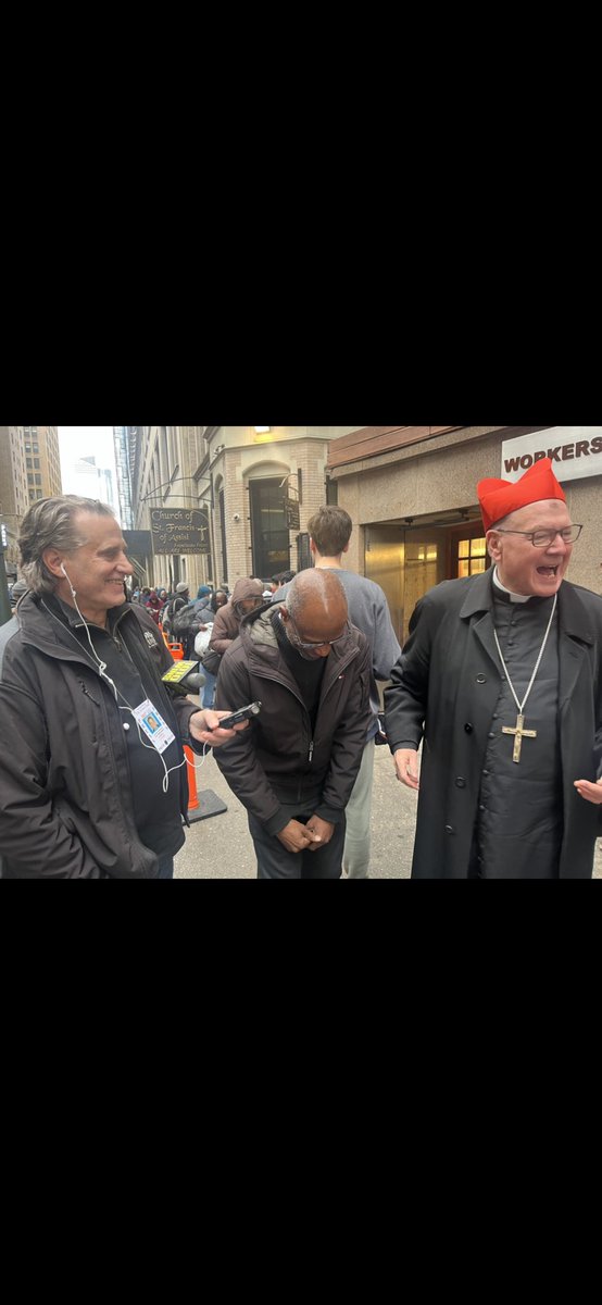 glennschuck's tweet image. With @CardinalDolan on #AshWednesday   He asked if I’m giving up beer for Lent. I told him I don’t drink beer lol. @1010WINS