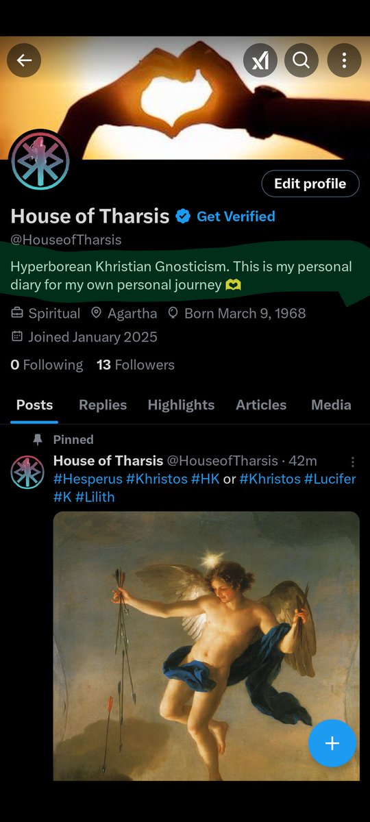 HouseofTharsis's tweet image. #personal #diary #hyperborean #khristian #gnosticism #journey #hk #k