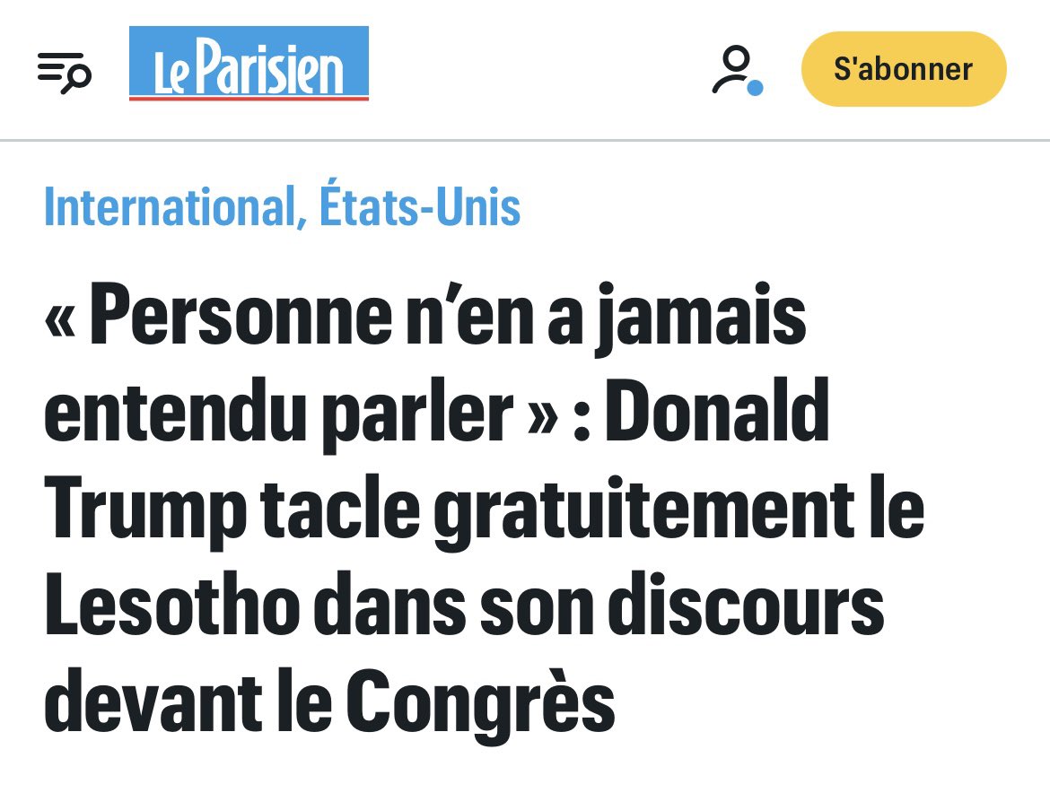 MarcFromager's tweet image. C’est vrai que ce n’est pas très sympa pour le #Lesotho mais #Trump signale simplement l’inculture géographique crasse de les plupart des Américains.
