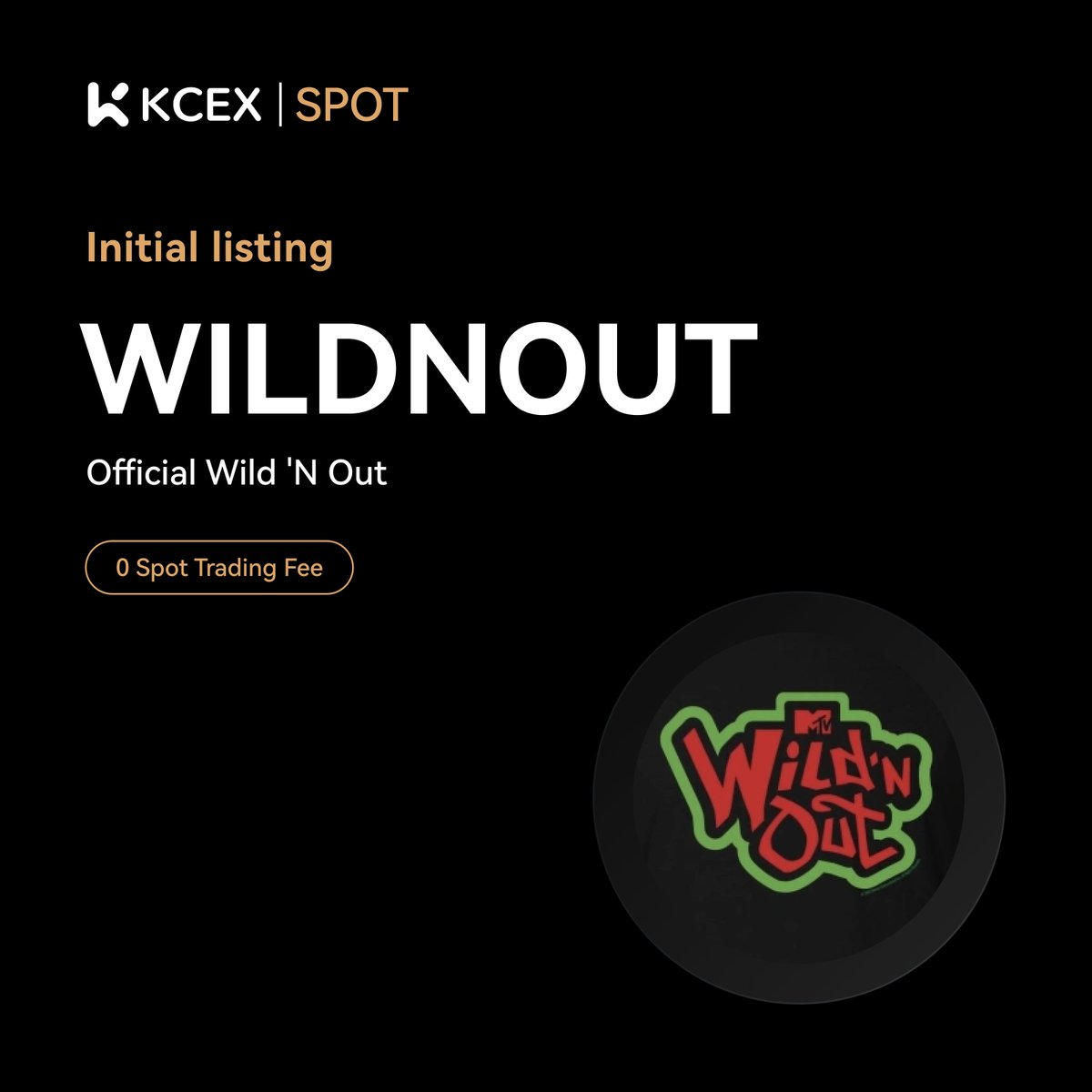 KCEX_Official's tweet image. #KCEX Initial Listing Announcement🔥

$WILDNOUT, a meme coin on SOL chain, has been listed on KCEX spot trading market.

Trading Pair: $WILDNOUT/USDT
💼 Deposits: Opened
⏰ Spot Trading Starts: 2025-03-05  12:30 (UTC)