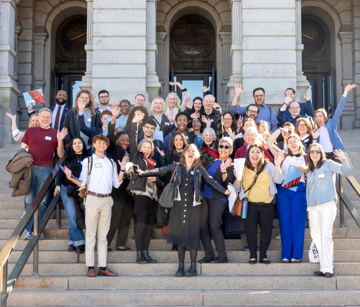 💜 LWVCO was proud to stand with our coalition partners at the Capitol to support SB001! Together, we urged legislators to vote YES on this crucial bill to protect every Coloradan’s right to vote.

Thank you <a href="/CommonCauseCO/">Colorado Common Cause</a>, our partners, &amp; bill sponsors for leading the charge!