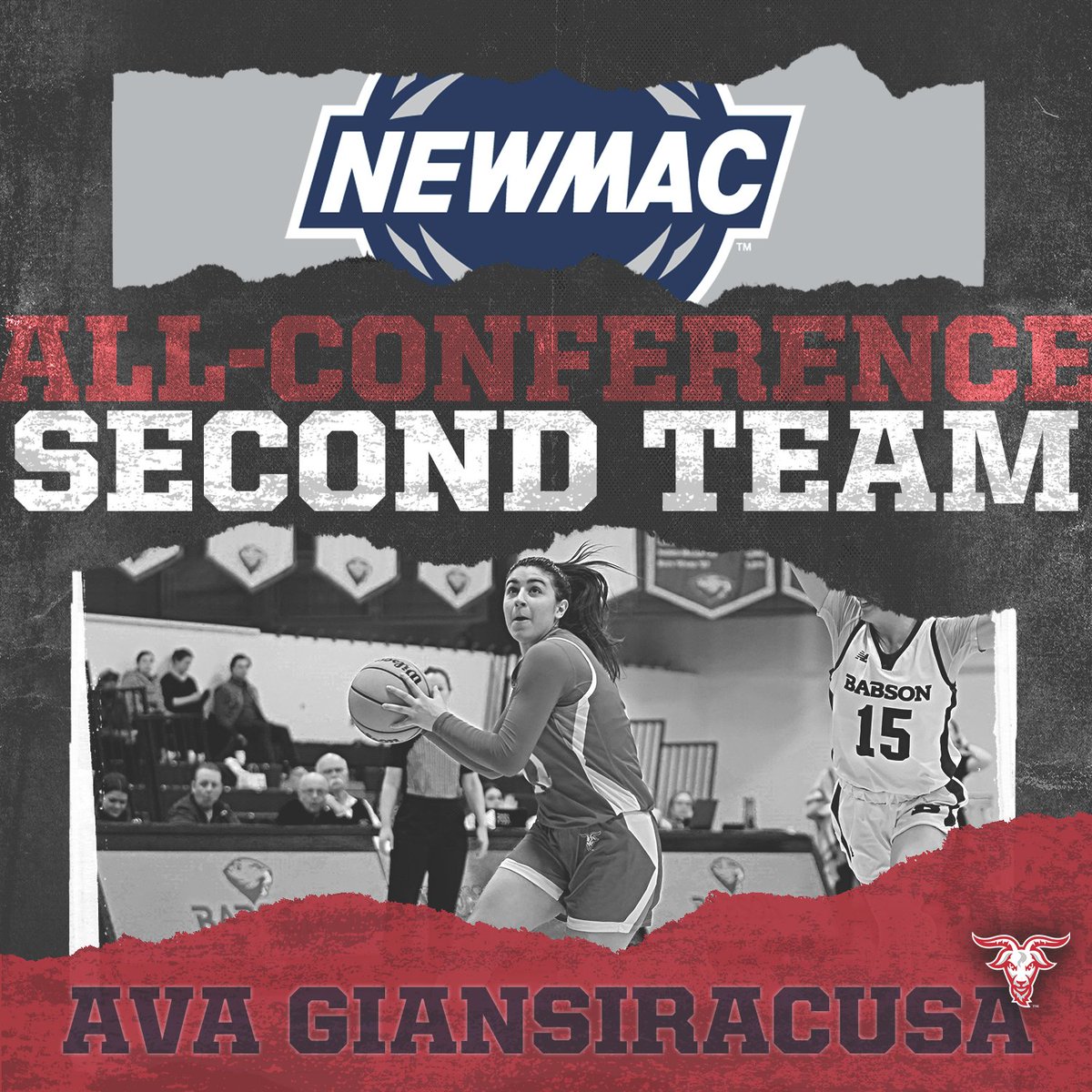 🔵All-NEWMAC🔵

Shout out to <a href="/WPIWBasketball/">WPI Women’s Basketball</a>'s Ava Giansiracusa on being named to the <a href="/NEWMACsports/">NEWMAC</a> Women's Basketball Second Team 🔥

Read for more ⤵️
📰-tinyurl.com/y64uzdzt

🏀x🐐
#GoatNation #d3hoops