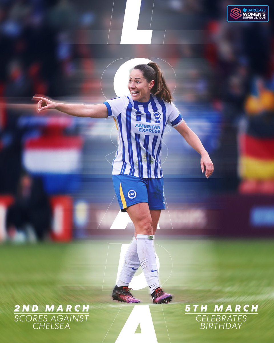 Barclays Women's Super League (@barclayswsl) on Twitter photo It's been a special few days for <a href="/BHAFCWomen/">Brighton & Hove Albion Women</a>'s Vicky Losada ⚽️🎂
#BarclaysWSL It's been a special few days for <a href="/BHAFCWomen/">Brighton & Hove Albion Women</a>'s Vicky Losada ⚽️🎂
#BarclaysWSL