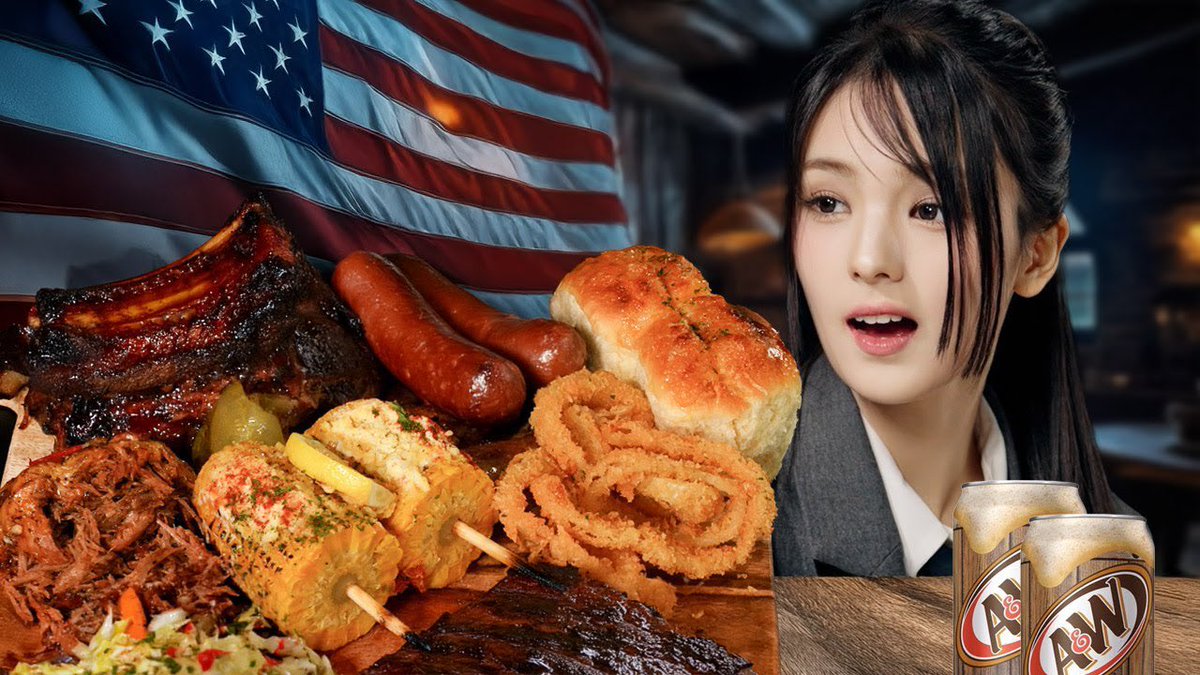 Gyqubin's tweet image. Experiencing the rich, smoky flavors of American
BBQ—each bite is a true delight. The perfect balance of tenderness, seasoning, and smoky aroma makes every moment truly special. A taste worth savoring!  🍗

[  ▶︎ ] full video ...youtu.be/lYqjFFQmksI?si…