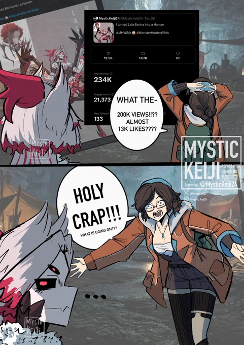 Well that blew up lmao

#MHWilds #MonsterHunterWilds 