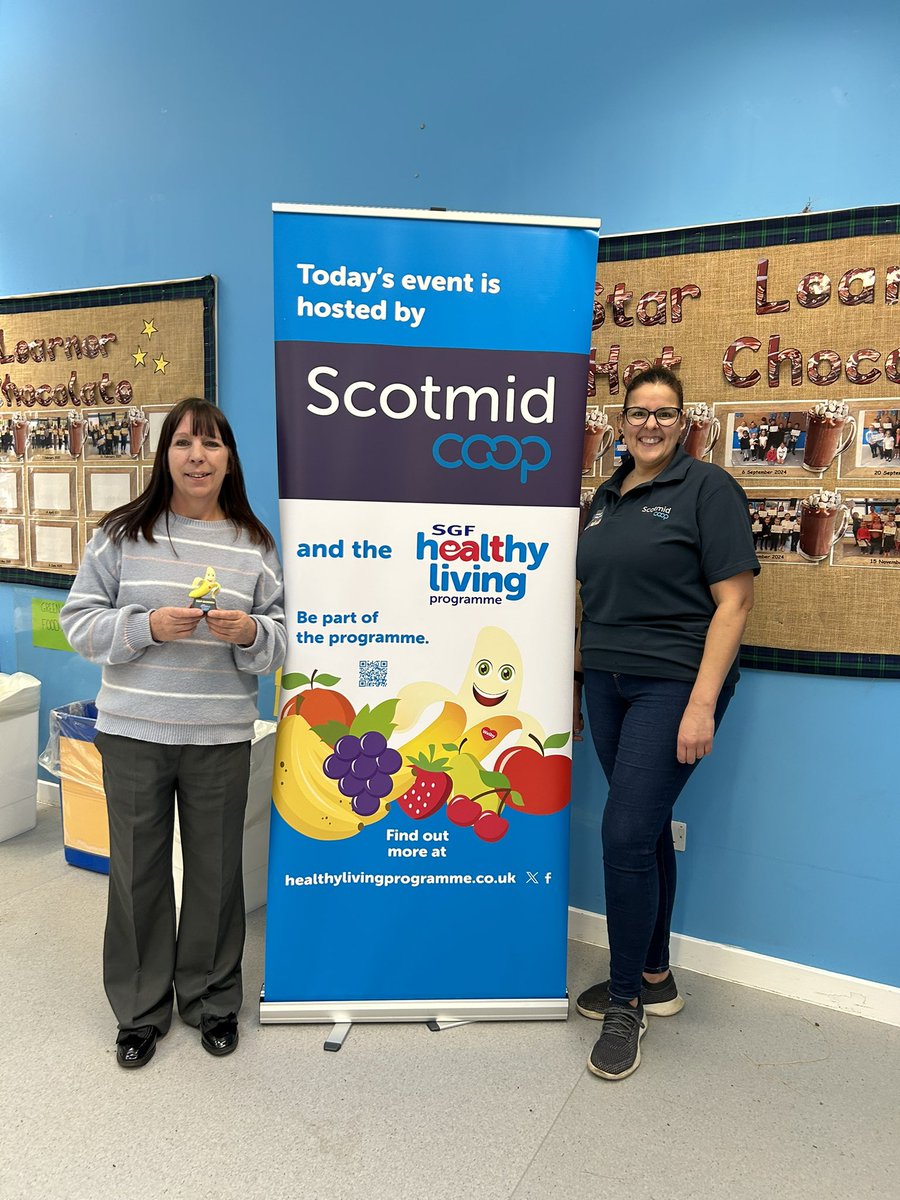 All 302 pupils <a href="/GorebridgePS/">Gorebridge Primary</a> were all served a healthy breakfast, thanks to <a href="/Scotmid/">Scotmid Co-operative</a>🥣🙌

Thanks to <a href="/SnappyShopperUK/">Snappy Shopper</a> for providing all the pupils with vouchers for online discounts to allow their adults to purchase healthier items at Scotmid, Hunterfield! 🚙🛒