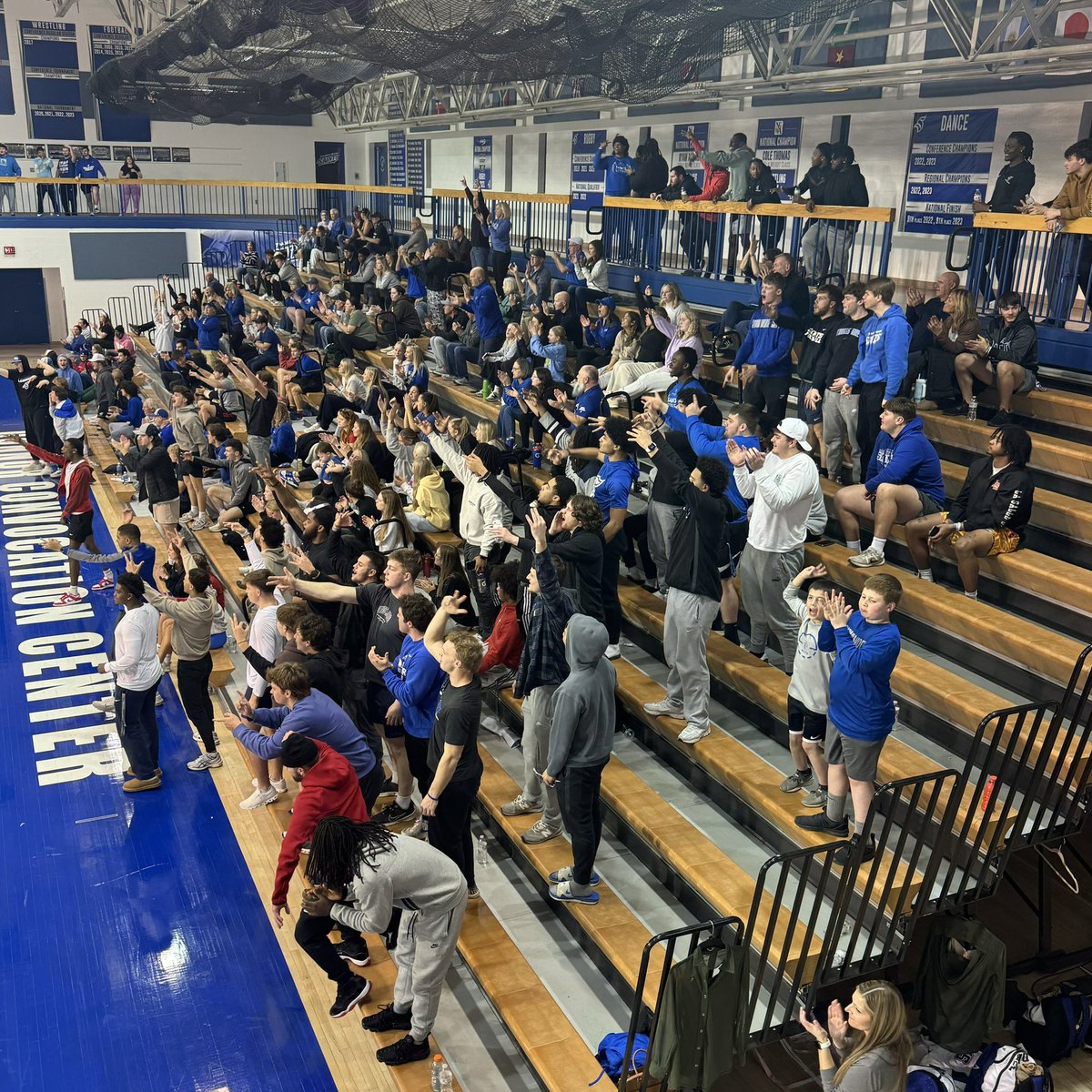 Thomas More Football (@tmu_football) on Twitter photo Proud to support our guys on the hardwood last night ❕🏀
Keep rolling <a href="/TMUMensBBall/">THOMAS MORE SAINTS BASKETBALL</a> ❕
#EarnIt
🟦❕▪️❕🟦 Proud to support our guys on the hardwood last night ❕🏀
Keep rolling <a href="/TMUMensBBall/">THOMAS MORE SAINTS BASKETBALL</a> ❕
#EarnIt
🟦❕▪️❕🟦