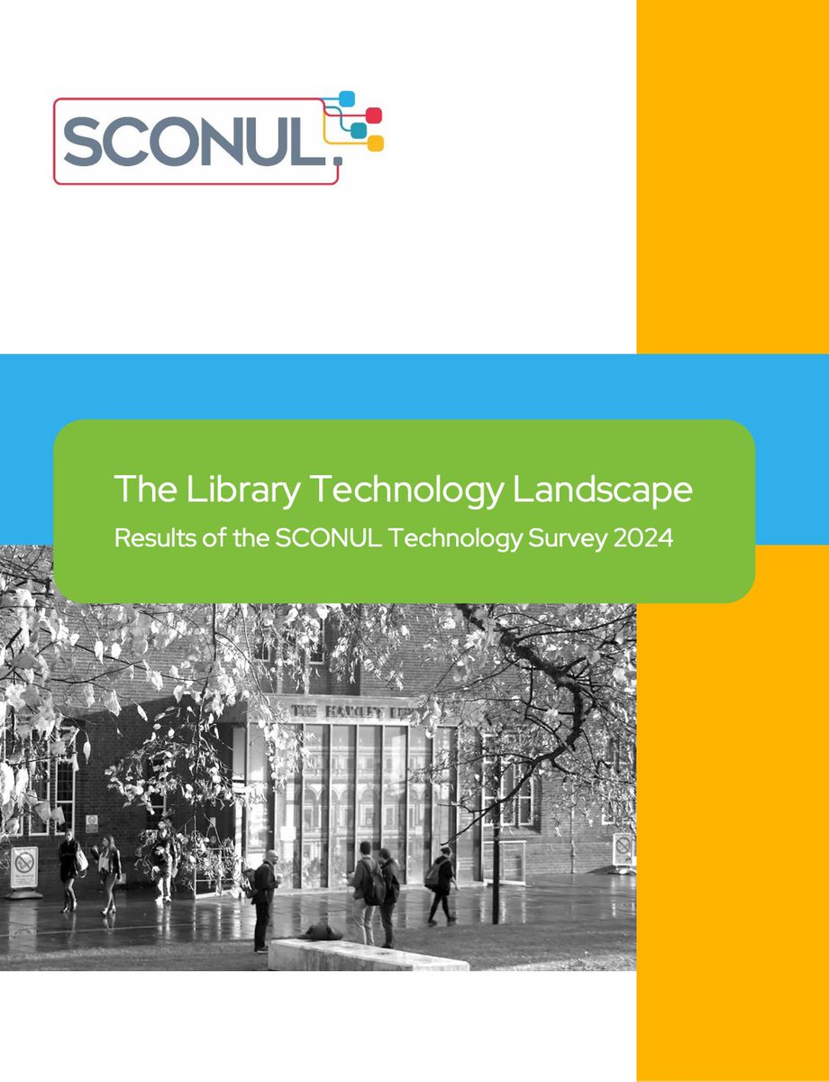 infodocket's tweet image. SCONUL Publishes Its Library Technology Landscape Report infodocket.com/2025/03/05/sco… #libraries #librarytechnology @SconulO @SCONUL_Amy