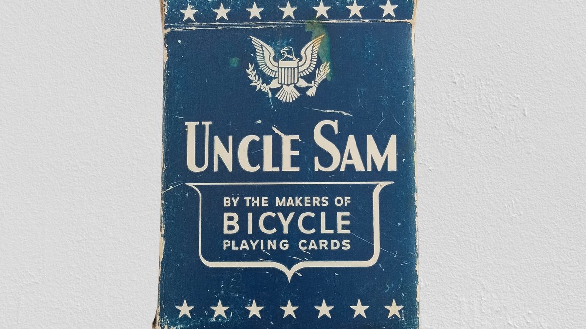 AustriaVintage's tweet image. Die Vintage Spielkarten von Uncle Sam sind da! Ideal für Kartenspiele und als Sammlerstück. Erleben Sie den nostalgischen Flair – Jetzt hier kaufen: wix.to/MT9neY2 #Spielkarten #Vintage #UncleSam