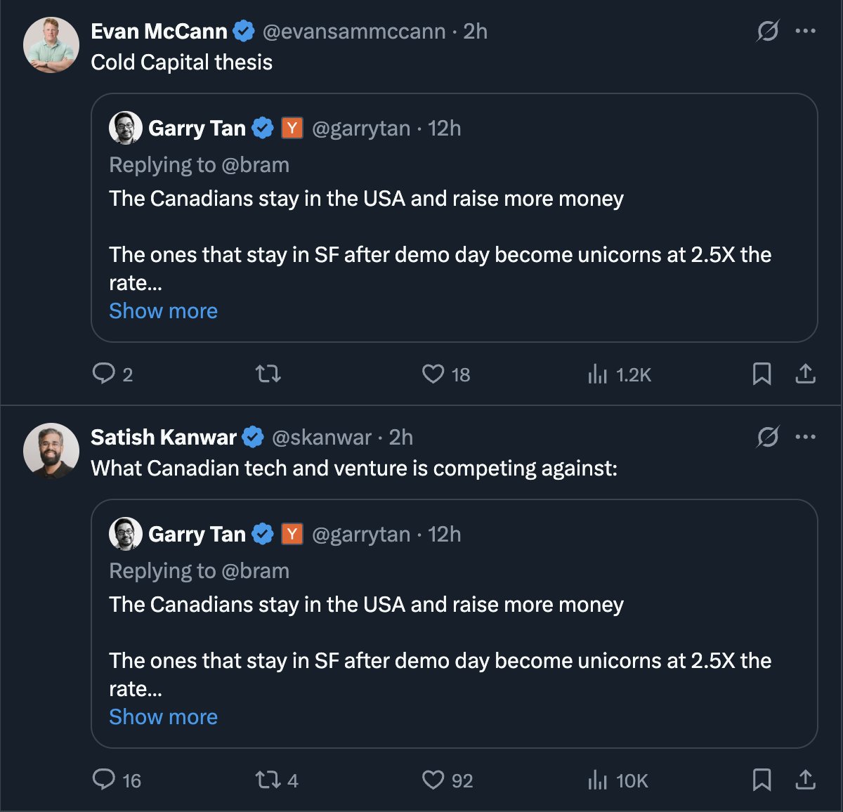 Presented without comment