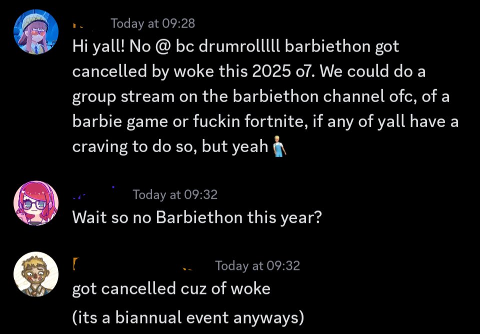 Barbiethon tweet media