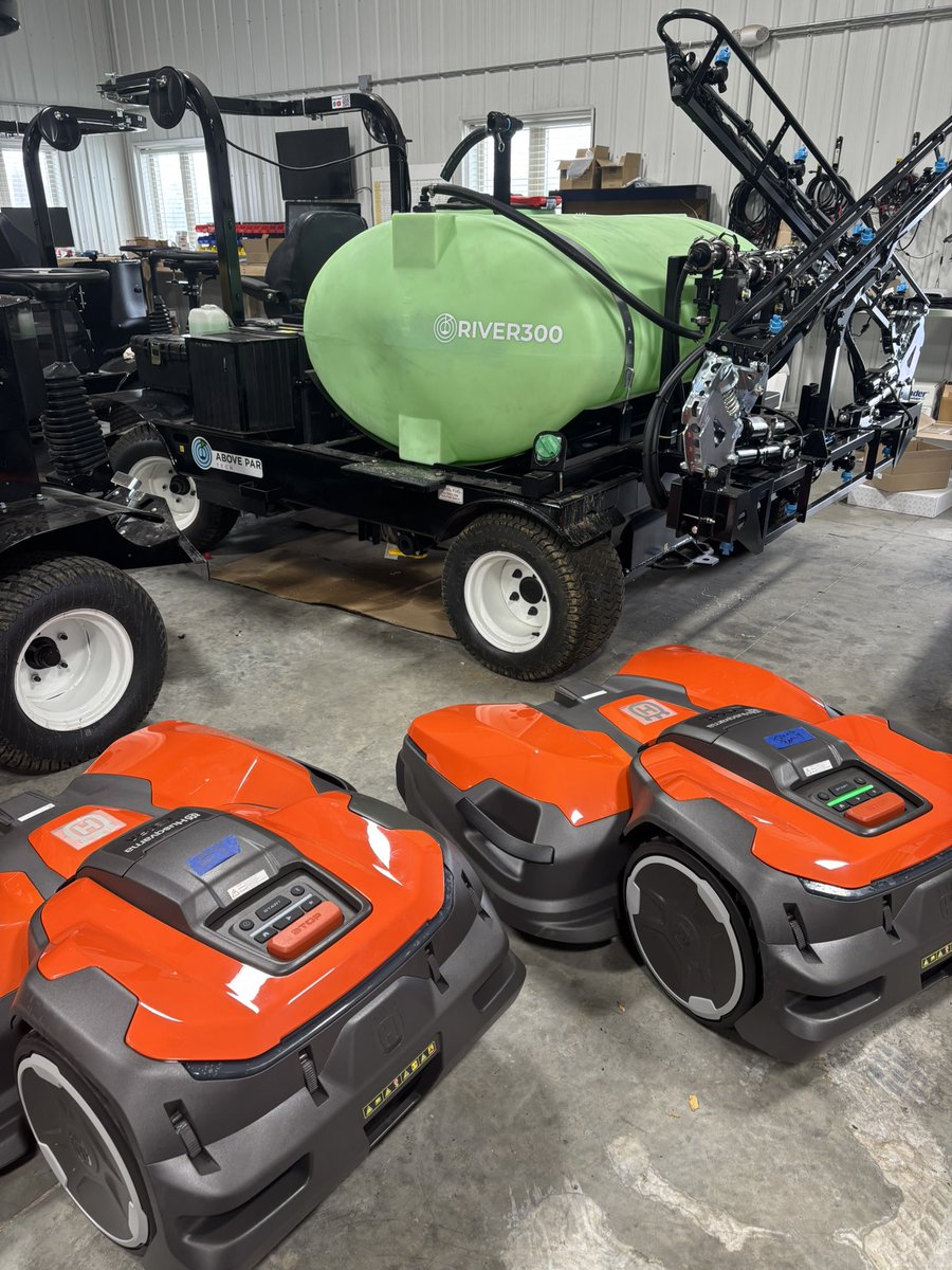 Zach Bartlett (@zach_apt) on Twitter photo <a href="/idycc/">Kurt Sams, CGCS</a> <a href="/TurfwerksAR/">Turfwerks Automation & Robotics</a> <a href="/HusqvarnaUSA/">HusqvarnaUSA</a> Getting your mowers updated/calibrated and putting the final touches on your River 300 as we speak. Looking forward to delivering both next week! <a href="/idycc/">Kurt Sams, CGCS</a> <a href="/TurfwerksAR/">Turfwerks Automation & Robotics</a> <a href="/HusqvarnaUSA/">HusqvarnaUSA</a> Getting your mowers updated/calibrated and putting the final touches on your River 300 as we speak. Looking forward to delivering both next week!