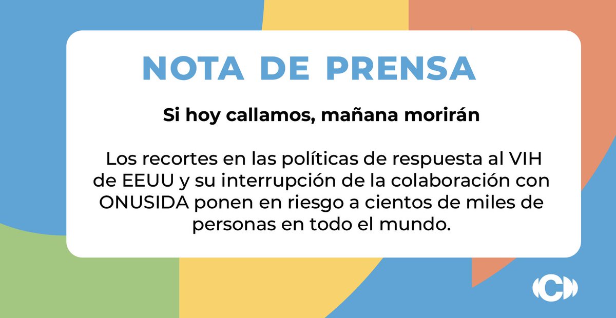 🔴 En enero de 2025, el presidente de Estados Unidos, Donald Trump, tomó medidas drásticas en el ámbito de la salud global, incluyendo la salida de EEUU de la Organización Mundial de la Salud (OMS) y la paralización de las acciones de USAID en la lucha contra el VIH y el sida en