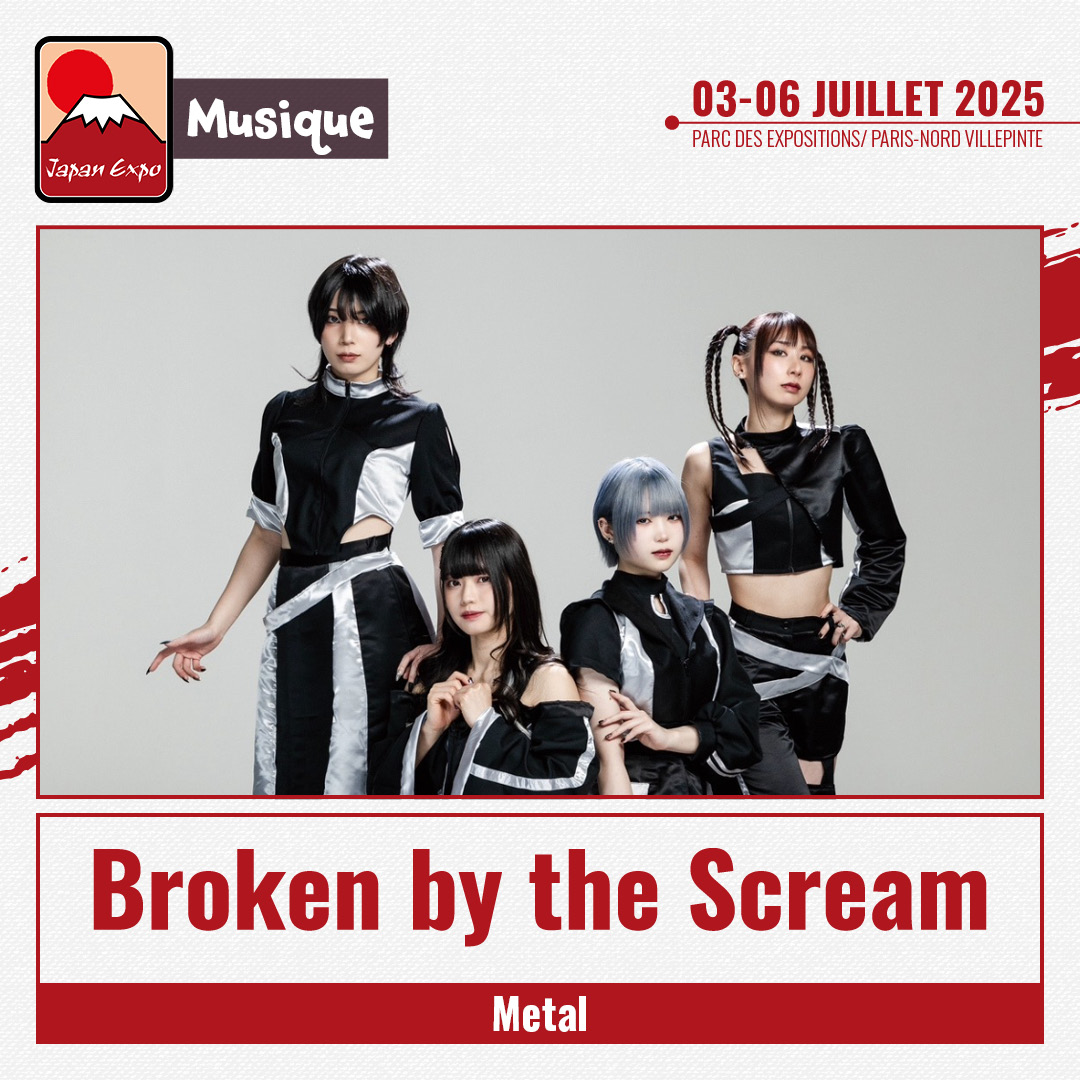 🇬🇧 Metal is back at Japan Expo with the band <a href="/BBTS_koushiki/">Broken By The Scream</a>  🤘🔥

👉 japan-expo-paris.com/en/actualites/…
