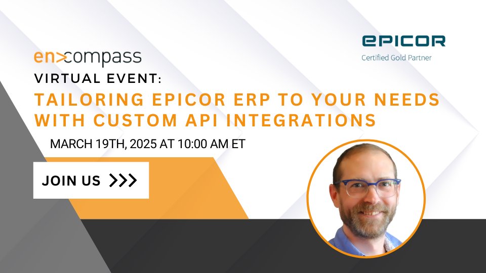 ESI_ERP's tweet image. Is your ERP holding you back? Discover how custom APIs can tailor Epicor ERP to your business! Learn the why, how, and real-world benefits.👉 Sign up now: bit.ly/4hs0LgN #ERP #CustomAPIs #ManufacturingSolutions