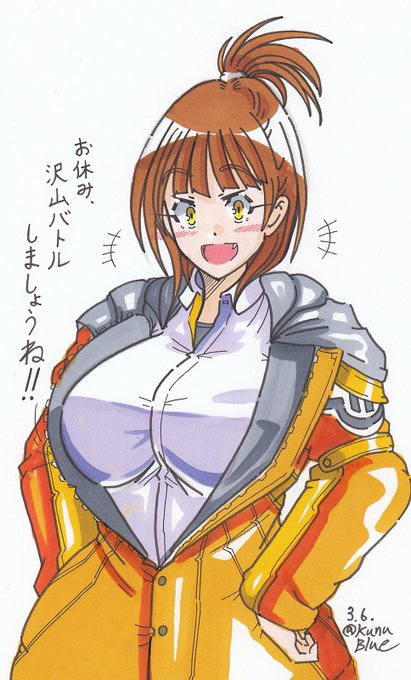 イチノセ・ユリちゃんを描きました。 