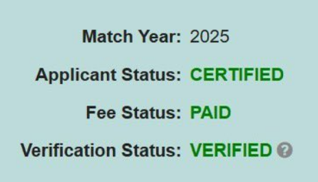 Final reminder - Your rank order list for the 2025 Main Residency Match must be certified by 9 pm ET tonight. Once your rank order list is certified, there is nothing else for you to do. 

Best of luck to all #Match2025 participants! 

#MedEd #NRMP