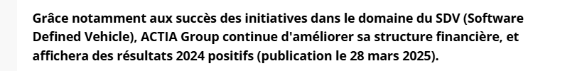 MediumTrade's tweet photo. #trading #tradingview @ruedelabourse ▶️Pépite détectée ▶️Actia Group avec sa nouvelle Division Aerospace , mettant l’accent sur les secteurs défense et satellite .▶️Comptes attendus bénéficiaires le 28/03. ▶️ PDG achat à 2.7 le 31/01 #Actia #eutelsat ▶️ ▶️https://t.co/8tqnZesS6s https://t.co/vA060xK6qK