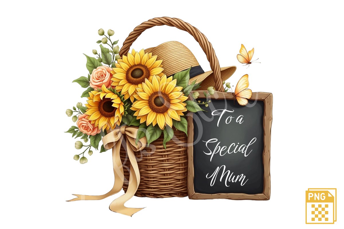 CraftsEtcOnline's tweet image. #HappyWednesday Sunflower Basket Sublimation Design Bundle! 🌻 Now available on #CreativeFabrica 

#SublimationDesign #MothersDay #SunflowerArt #crafting 

creativefabrica.com/product/sunflo…